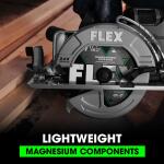 FLEX 24V Cordless Circular Saw, 7-1/4 in Rear Handle (Charger Not Included)