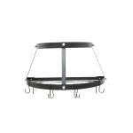 Range Kleen Black 4-Hook Pot Rack