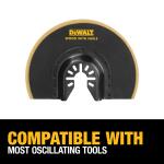 DEWALT Titanium Nitride Coated Flush Cut Blade