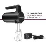 KitchenAid 7-Speed Hand Mixer Black Matte