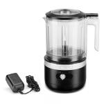 KitchenAid Mini Food Chopper (5 Cups, Black Matte)