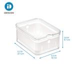 iDesign Berry Bin Plastic BPA Free Reusable Food Storage Container with Lid