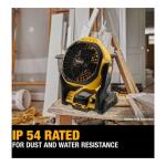 DEWALT 20V MAX Jobsite Fan (Tool Only)