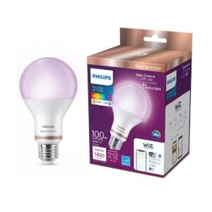 Philips 100-Watt Equivalent A21 LED Smart Wi-Fi Color