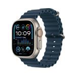 Apple Watch Ultra 2 49mm [GPS + Cellular ] Titanium Case with Blue Ocean Band