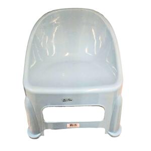 Kids Plastic Chair Gray