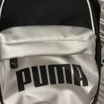 Puma Ladies Fashion Mini Backpack Black/Silver Print