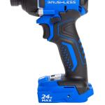 Kobalt 24-Volt 1/4-in Brushless Cordless Impact Driver with Soft Bag, Battery and Charger (KID 2024A-03)