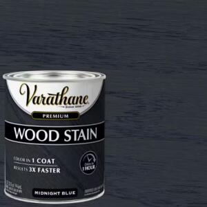 Varathane - 1 qt. Midnight Blue Premium Fast Dry Interior Wood Stain