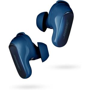 Bose QuietComfort Ultra Wireless Earbuds, Noise Cancelling Earbuds - Lunar Blue