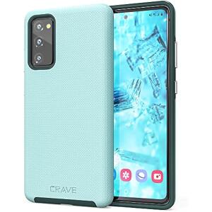 Crave Dual Layer Case for Samsung Galaxy S20 FE, S20 FE 5G - Aqua