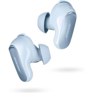 Bose QuietComfort Ultra Wireless Earbuds, Noise Cancelling Earbuds - Moonstone Blue