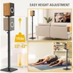 Mounting Dream Speaker Stands Height Adjustable Bookshelf Speaker Stand Pair