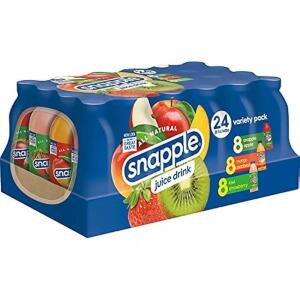 Snapple Juice 20 fl. oz. (Pack of 24) Variety Pack,