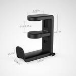 EURPMASK Rotating Headphone Stand