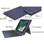 Logitech Rugged Protection Combo Keyboard and Folio Case for iPad 9.7 (5th Gen) / (6th Gen) - Navy Blue