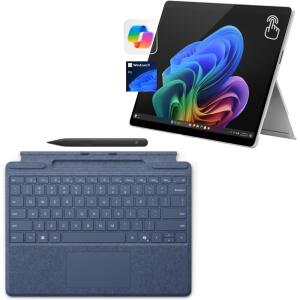 Microsoft Surface Pro 11 Bundle, 13"? Copilot+ PC with Sapphire Pro Keyboard & Slim Pen Bundle