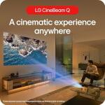 LG CineBeam Q HU710PB 4K Smart Portable Projector