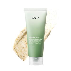 ANUA Heartleaf Quercetinol Pore Deep Cleansing Foam: Facial cleanser for double cleansing. Contains BHA, hyaluronic acid, and glycerin. Blackhead remover. Korean skincare (150ml/5.07 fl oz)