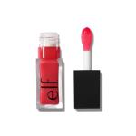 e.l.f. Glow Reviver Lip Oil, Red Delicious, Nourishing Tinted Lip Oil For A High shine Finish, Infused With Jojoba Oil, Vegan & Cruelty free