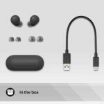 Sony WF-C700 Wireless Noise-Canceling Earbuds - Black