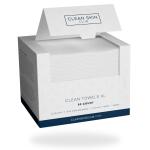 Clean Skin Club Clean Towels XL, Disposable Face Towelette, Makeup Remover Dry Wipes, Ultra Soft, 50 Ct, 1 Pack