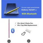 F-TECH Stylus Pen for Samsung Galaxy Note 9 N960 All Versions Stylus Touch S Pen with Tips/Nibs (Purple)