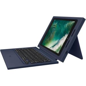 Logitech Rugged Protection Combo Keyboard and Folio Case for iPad 9.7 (5th Gen) / (6th Gen) - Navy Blue