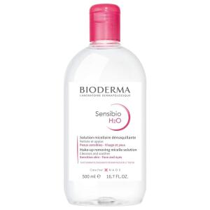 Bioderma Sensibio H2O Micellar Water, No Rinse Skincare With Micellar Technology for Normal To Sensitive Skin Types, Makeup Remover, Gentle for Skin, Fragrance Free & Alcohol Free