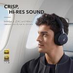 Soundcore by Anker Space One, Active Noise Cancelling Headphones, Jet Black