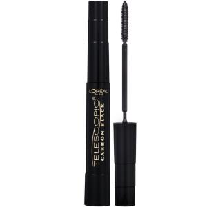 L'Oreal Paris Makeup Telescopic Original Lengthening Mascara, 0.27 Fl Oz (Pack of 1), Carbon Black