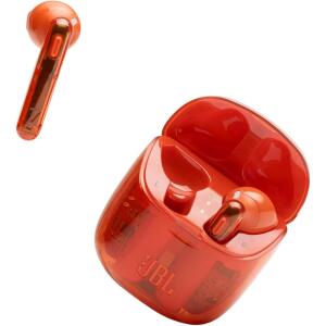 JBL Tune 225TWS True Wireless Earbud Headphones - Ghost Orange