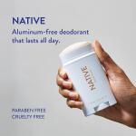 Native Deodorant Contains Naturally Derived Ingredients, Coconut & Vanilla, 72 Hour Odor Control, Deodorant for Women and Men, Aluminum Free with Baking Soda, Coconut Oil and Shea Butter