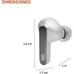 JBL Live Pro 2 - True Wireless Noise Cancelling Earbuds - Silver