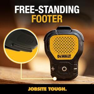 DEWALT Wearable Jobsite Pro Bluetooth Speaker