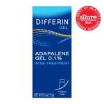 Differin Acne Treatment Gel, 15g Tube (Packaging May Vary), 30 Day Supply, Retinoid Treatment for Face with 0.1% Adapalene, Gentle Skin Care for Acne Prone Sensitive Skin