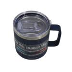 GRAPHYTE Double Wall Vacuum Insulated Stainless Steel Mugs with Handle and Slider Lid, (14oz) Navy