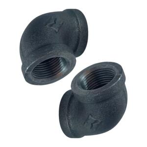 Southland 3/4" Black Elbow 90 Deg ( 2PK)