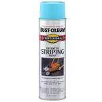 Rust-Oleum Professional - 18 oz. Flat Blue Inverted Striping Spray Paint