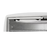 Brentwood Stainless Steel 4-Slice Grille Pain Toaster Oven White