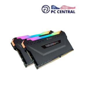 Corsair VENGEANCE 32GB RGB PRO Desktop Memory Kit (2 x 16GB, Black)