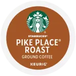 Starbucks Medium Roast K-Cup Coffee Pods Pike Place Roast for Keurig Brewers 22 K-Cups