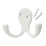 Everbilt Durable Double Robe Hook White