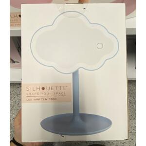 Silhoutte shape your space LED Vanity Mirror Blue (cloud)