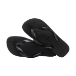 Havaianas Unisex Top FIlp Flops Black Size 8