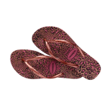 Havaianas Women's Slim Animals Flip Flop Sandals Crocus Rose/Golden Blush 36