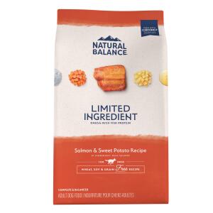 Natural Balance Limited Ingredient Diets Adult Dry Dog Food - Salmon & Sweet Potato 24lb