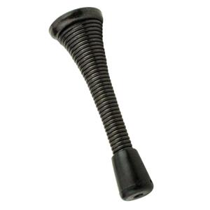 Everbilt Matte Black Spring Door Stop