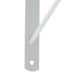 EverbiltWhite Heavy-Duty Shelf Bracket and Rod Support (14317)