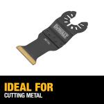 DEWALT Titanium Nitride Coated Oscillating Metal Blade - DWA4209